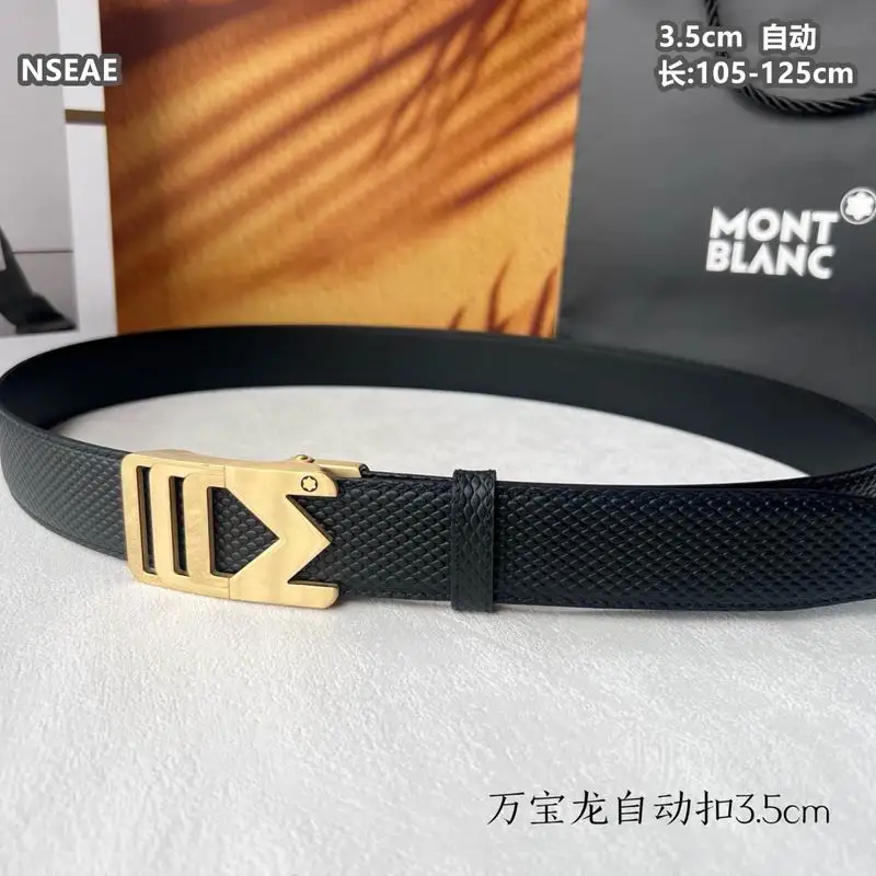 Montlanc belt 35mmX100-125cm 8L72